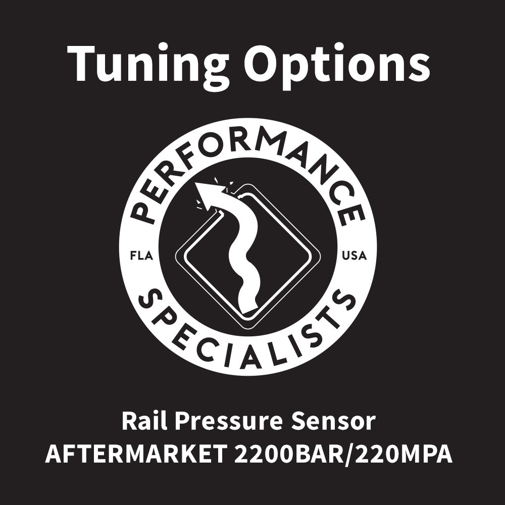 Tune Option - Rail Pressure Sensor AFTERMARKET 2200BAR/220MPA