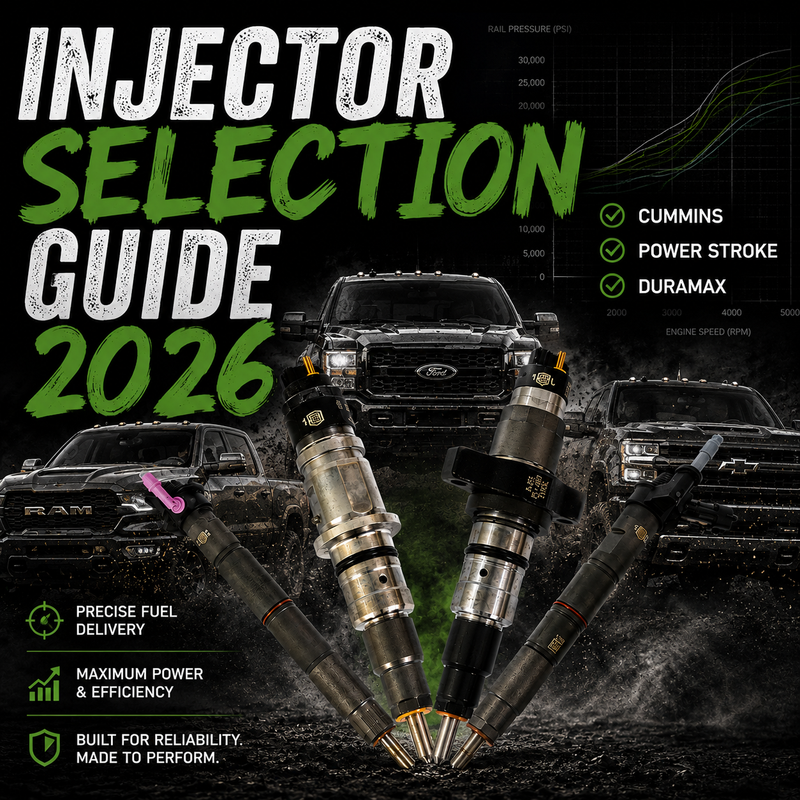 S&S Diesel Motorsport Injectors — Cummins, Duramax & Power Stroke Selection Guide 2026