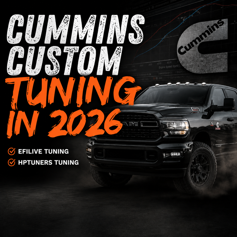 Cummins Custom Tuning in 2026: HPTuners vs EFILive, SOTF Explained, and Everything You Need to Get Started