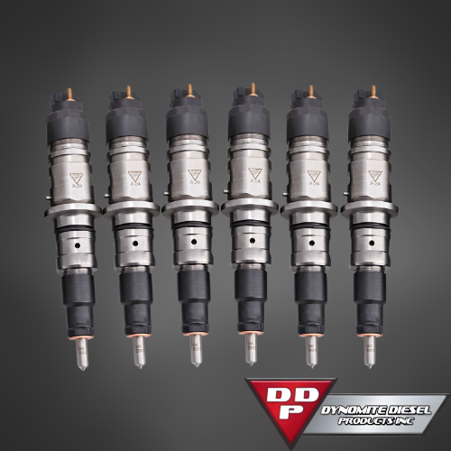 2007.5–2018 6.7 Cummins Injector Set | Dynomite Diesel | 15% to 400% Over | Patented Pilot Nozzle