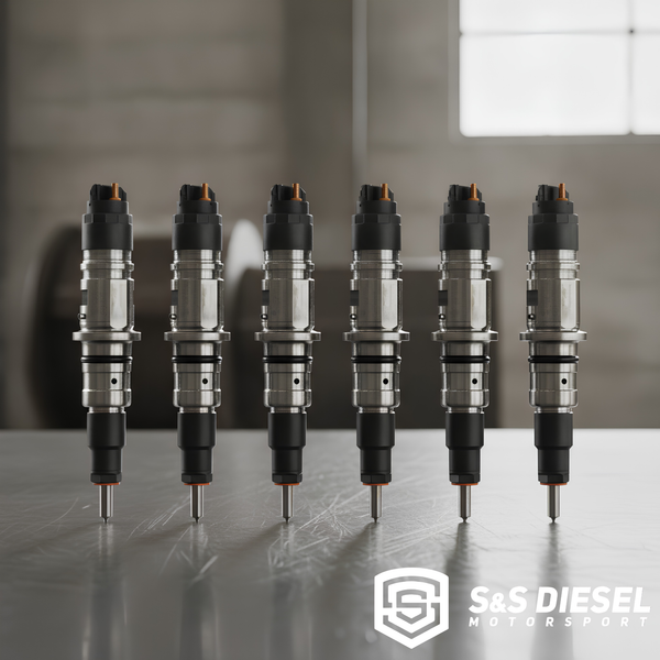 S&S Diesel 2007.5–2018 Cummins 6.7 Injectors | Singles & Sets | Stock to 500% Over | SAC & Nova Nozzle Options