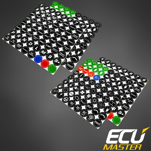 ECUMaster 8-Position CAN Keyboard | IP67 | EMU BLACK & PMU Compatible | Fully Configurable