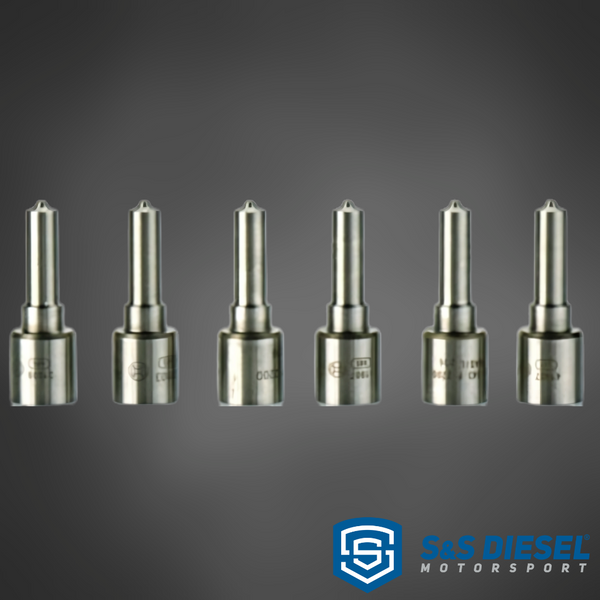 S&S Diesel 2007.5–2018 6.7 Cummins Nozzle Set | Stock to 100% Over | EDM Honed SAC | Sold as Set