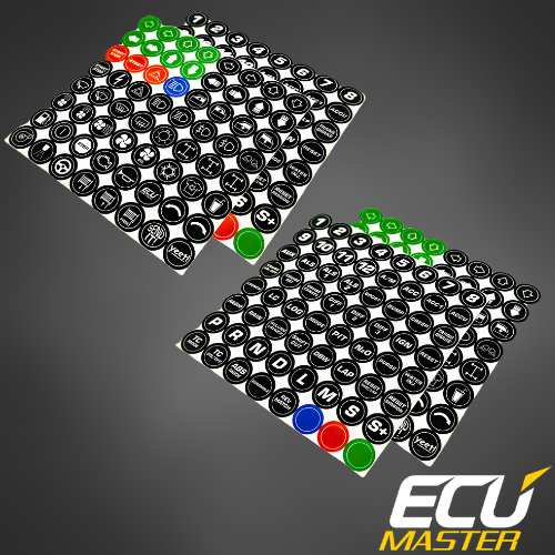 ECUMaster 6-Position CAN Keyboard | IP67 | EMU BLACK & PMU Compatible | Fully Configurable
