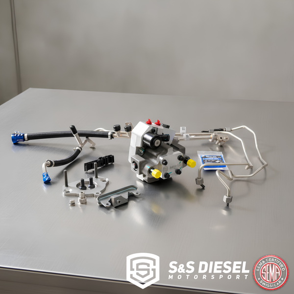 S&S Diesel 2011–2022 Ford 6.7L Powerstroke CP4 to DCR Pump Conversion | Drop-In | Emissions Compliant