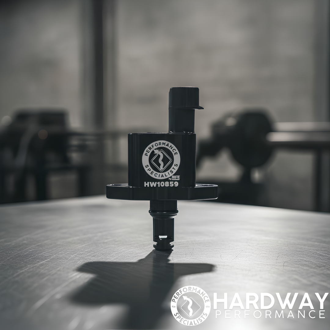 Hardway 10 Bar MAP Sensor by RIFE | 5.9 & 6.7 Cummins | High Boost Billet | Integrated IAT