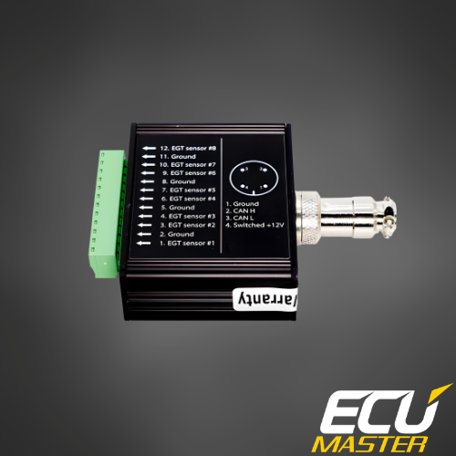 8-Channel EGT CAN Module | Exhaust Gas Temperature Monitor | ECUMaster