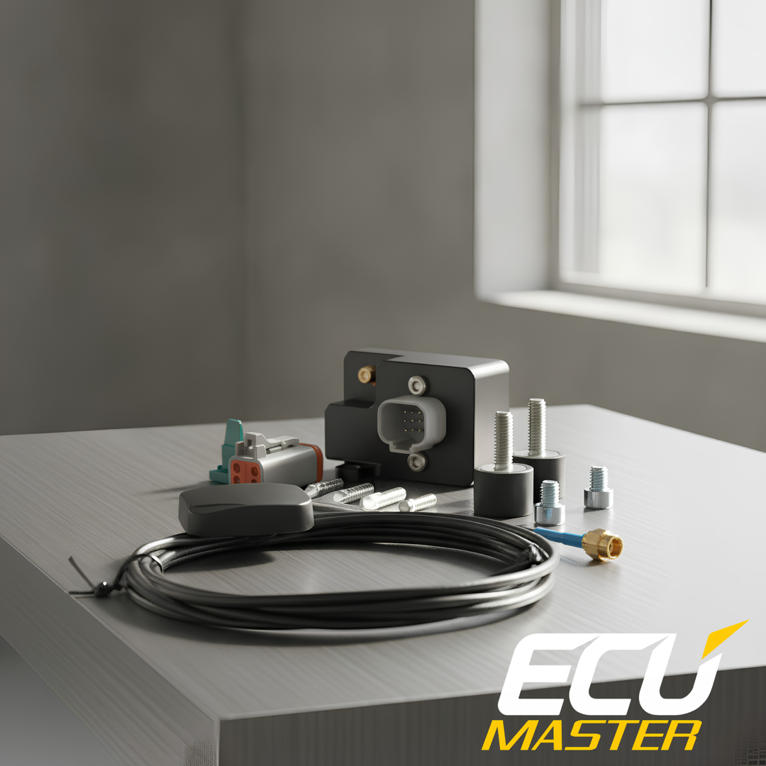 ECUMaster GPS to CAN with IMU V2 | 25Hz | 4-System GNSS | ADU Lap Timer | 3-Axis IMU