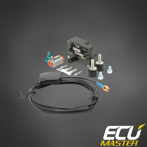 ECUMaster GPS to CAN with IMU V2 | 25Hz | 4-System GNSS | ADU Lap Timer | 3-Axis IMU