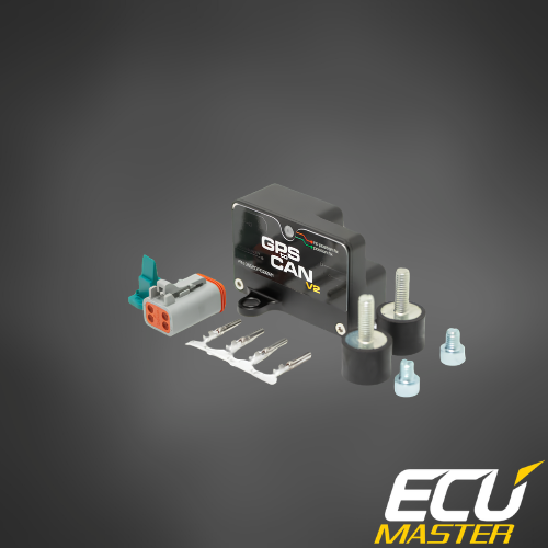 ECUMaster GPS to CAN with IMU V2 | 25Hz | 4-System GNSS | ADU Lap Timer | 3-Axis IMU