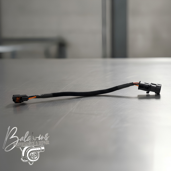 Baldwin's Cummins Fuel Rail Pressure Sensor Extension Harness | 5.9 & 6.7 | Aftermarket Rail & Plenum
