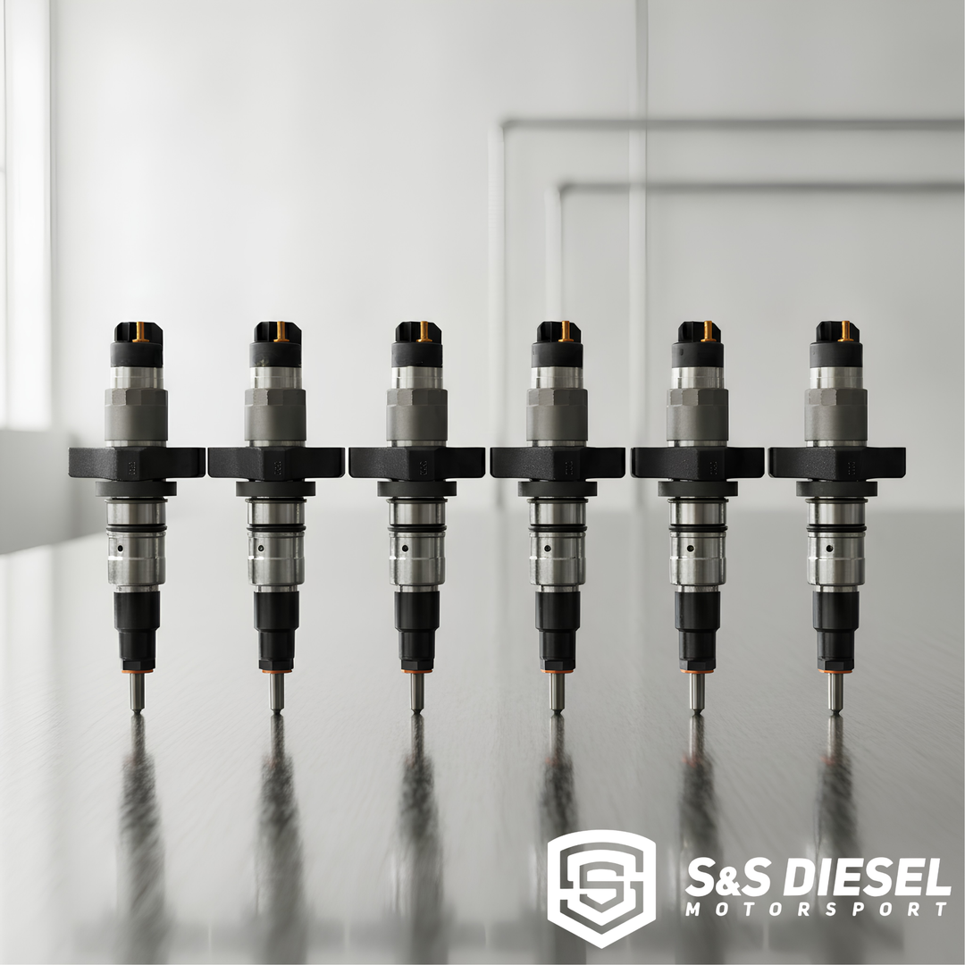 S&S Diesel 2003–2004 Early 5.9 Cummins Injectors | Singles & Sets | Stock to 500% Over | SAC Nozzle