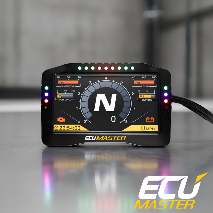 ADU7 Advanced Digital Display (Rev 2) – IP65 Motorsports Dash | ECUMaster
