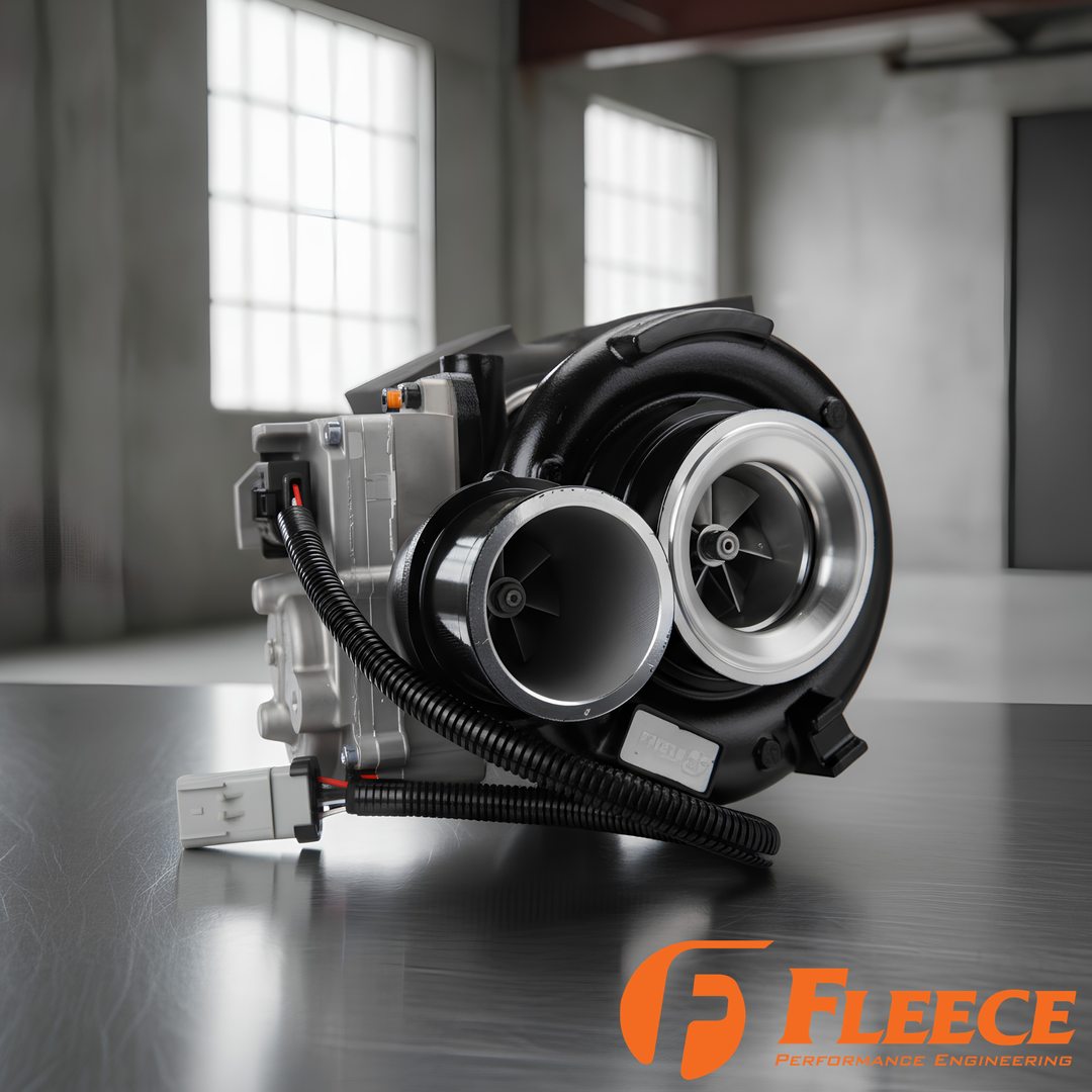 Fleece Performance Cheetah Turbocharger | 2007.5–2018 6.7 Cummins CR | Drop-In | 700 RWHP Rated