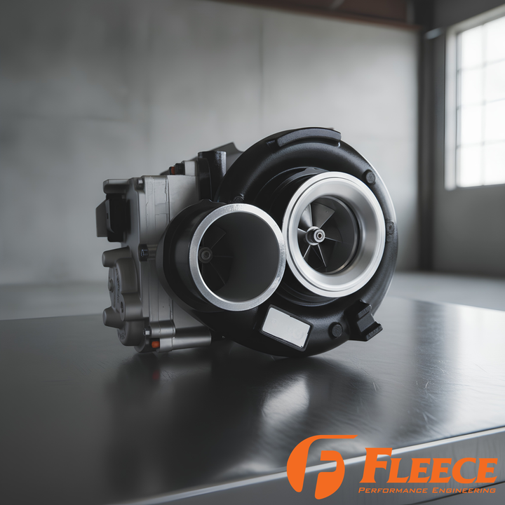 Fleece Performance Cheetah Turbocharger | 2007.5–2018 6.7 Cummins CR | Drop-In | 700 RWHP Rated
