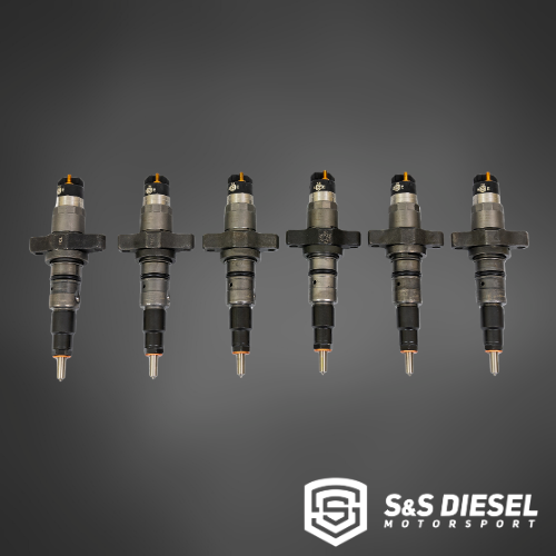 S&S Diesel 2003–2004 Early 5.9 Cummins Injectors | Singles & Sets | Stock to 500% Over | SAC Nozzle
