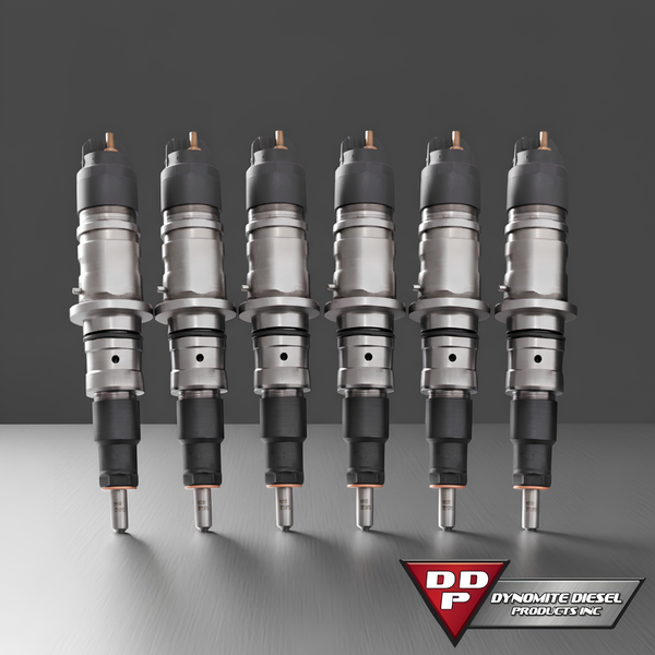 2007.5–2018 6.7 Cummins Injector Set | Dynomite Diesel | 15% to 400% Over | Patented Pilot Nozzle