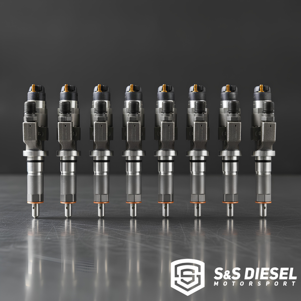 S&S Diesel LB7 Duramax Injectors | SAC00® & TorqueMaster | Singles & Sets of 8 | Stock to 500% Over