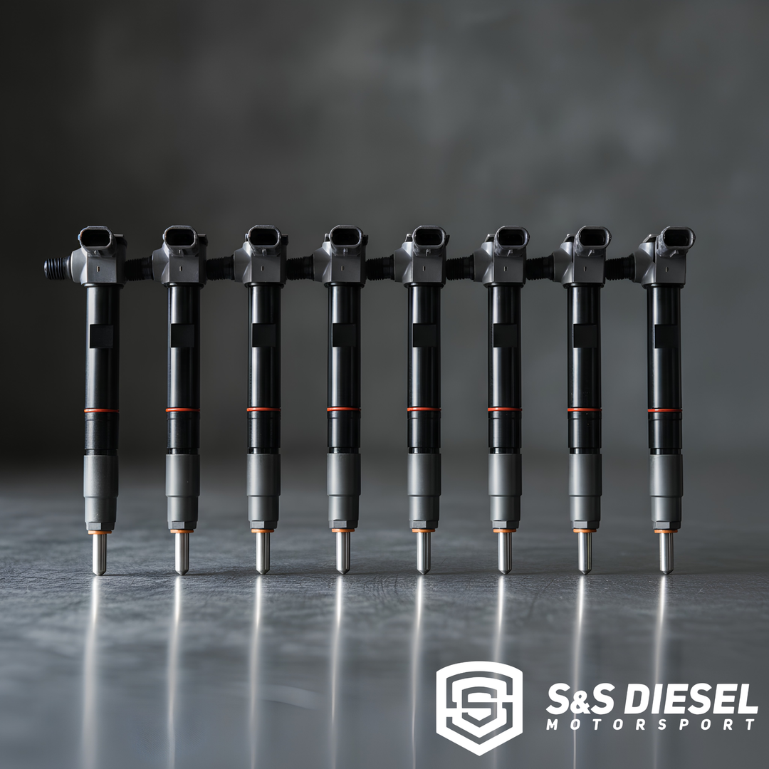 S&S Diesel L5P Duramax Injectors | 50% to 200% Over | Singles & Sets of 8 | Precision Flow Matched