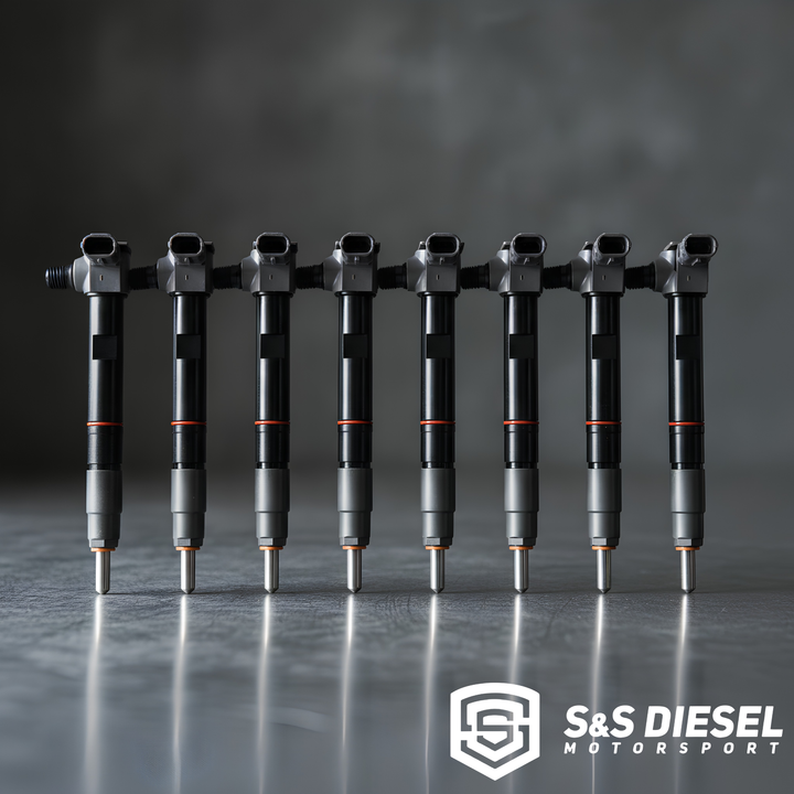 S&S Diesel L5P Duramax Injectors | 50% to 200% Over | Singles & Sets of 8 | Precision Flow Matched