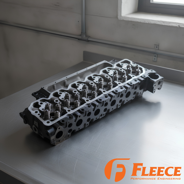 Fleece Freedom Series 5.9L Cummins Cylinder Head | Heavy Duty Street | 2003–2007 CR | 700 HP Rated