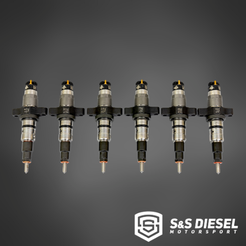 S&S Diesel 2004.5–2007 Late 5.9 Cummins Injectors | Singles & Sets | Stock to 500% Over | EDM Honed SAC Nozzle