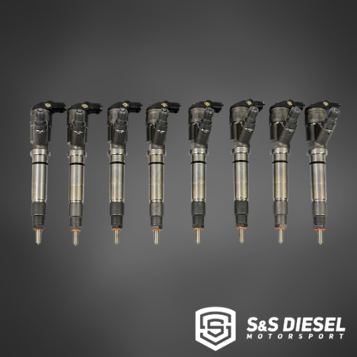 S&S Diesel LBZ Duramax Injectors | TorqueMaster to 500% Over | Singles & Sets of 8 | New & Reman