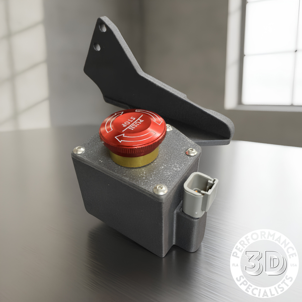 Master Power Button Mount Kit | Driver Kill Switch | DTM 2-Pin | Plug & Play | Competition | Hardway 3D