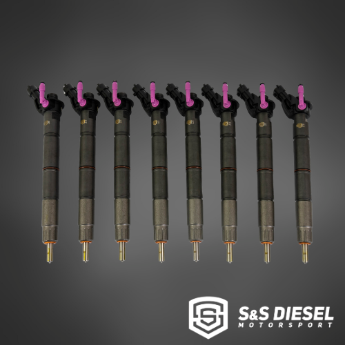 S&S Diesel 2020–2022 6.7L Ford Powerstroke Injectors | TorqueMaster to 200% Over | Singles & Sets of 8