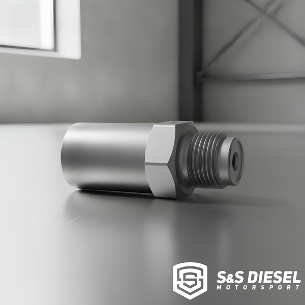 Pressure Relief Valve – Single Stage, External Return, LB7/5.9 Style, 2400 Bar, M18x1.5