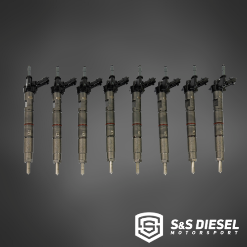 S&S Diesel LML Duramax Injectors | TorqueMaster to 300% Over | Singles & Sets of 8 | Piezo Modified