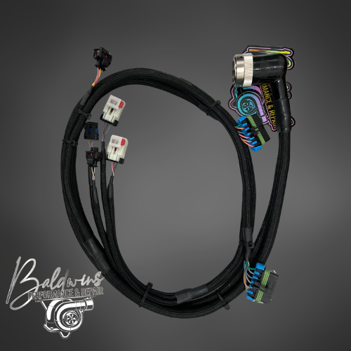 Baldwin's CM849 In-Cab Relocated ECM Harness | 2006–2007 5.9 Cummins | OEM Connectors | TXL Wire