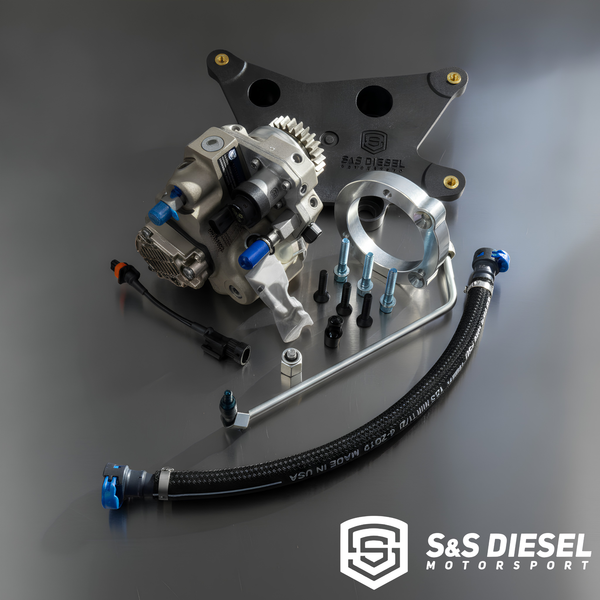 S&S Diesel 2019–2020 Ram 6.7 Cummins CP3 Conversion Kit | CP4.2 Delete | No Tune to 14mm High Speed