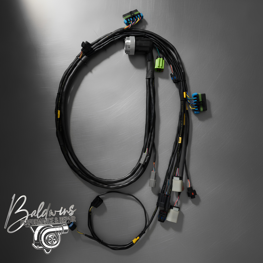 Baldwin's CM2100 Motorsport Stock Harness | Mil-Spec | Raychem DR-25 | In-Cab ECM | 6.7 Cummins