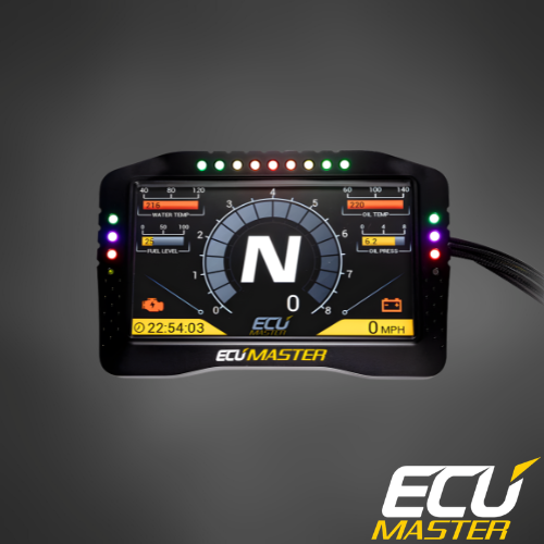ADU7 Advanced Digital Display (Rev 2) – IP65 Motorsports Dash | ECUMaster