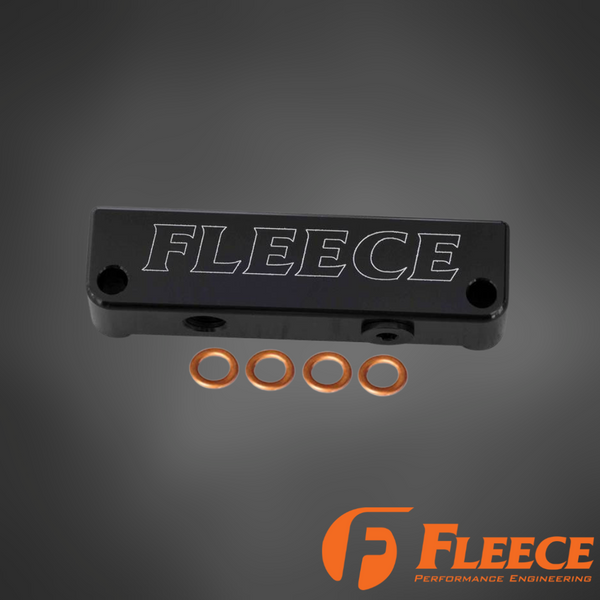 Fleece 2010–2018 Cummins Fuel Filter Delete | WIF Retained | Dual CP3 Return Port