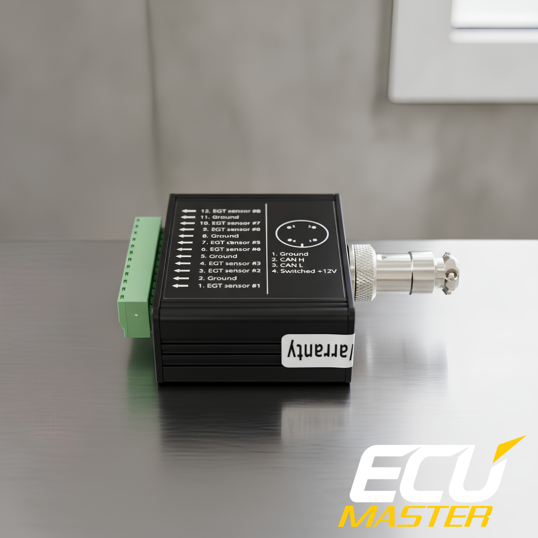 8-Channel EGT CAN Module | Exhaust Gas Temperature Monitor | ECUMaster