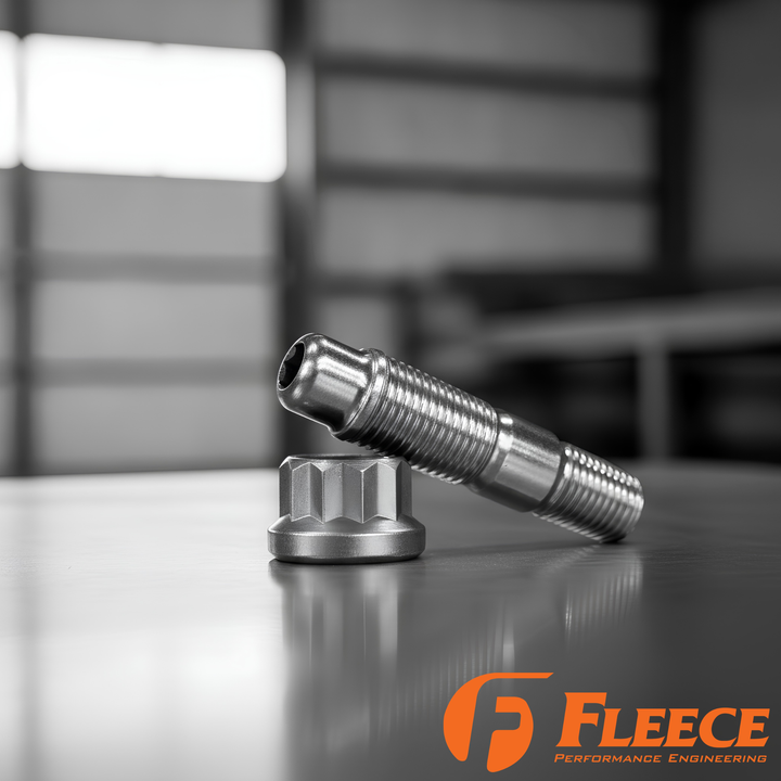 Fleece Performance Cummins Exhaust Manifold Stud Kit | 630 Stainless | 5.9 & 6.7 | Made in USA