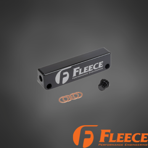 Fleece Performance 2019+ 5th Gen Dodge Cummins Fuel Filter Delete | WIF Port | Factory Lines Retained