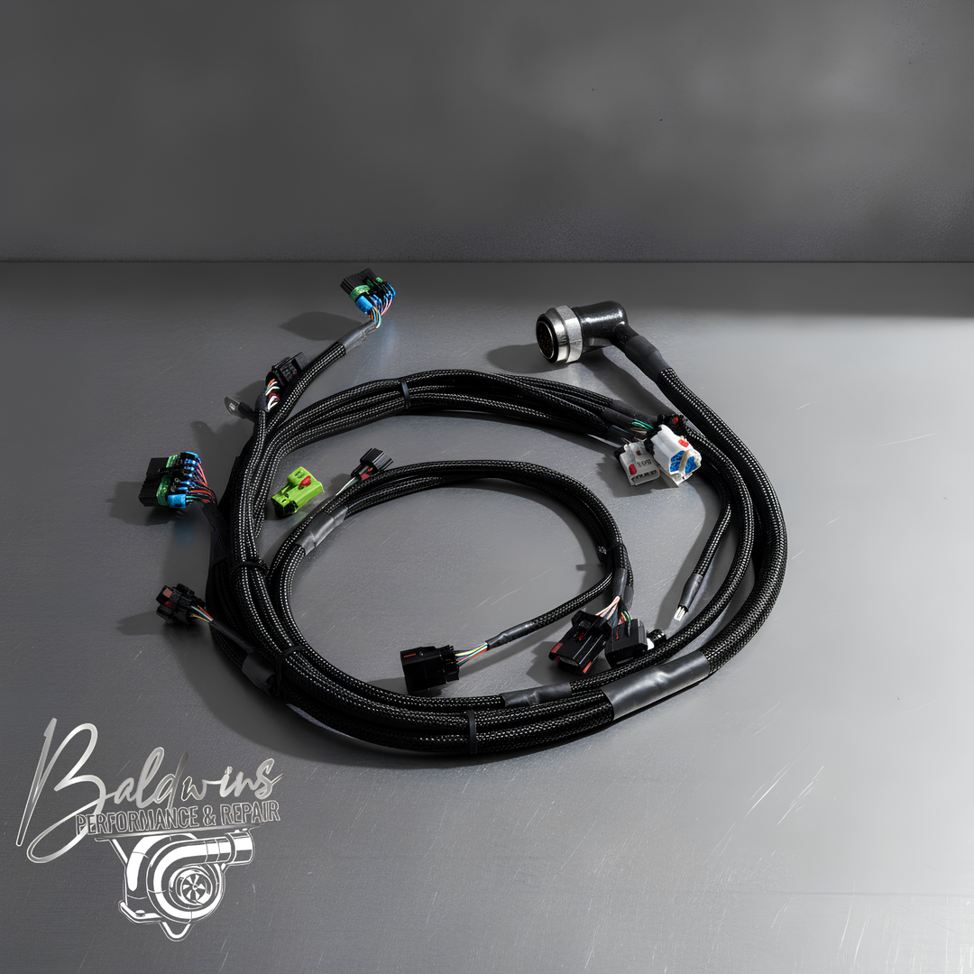 Baldwin's CM2100 In-Cab Standalone ECM Harness | Relocated ECM | 6.7 Cummins Swap Build | TXL Wire