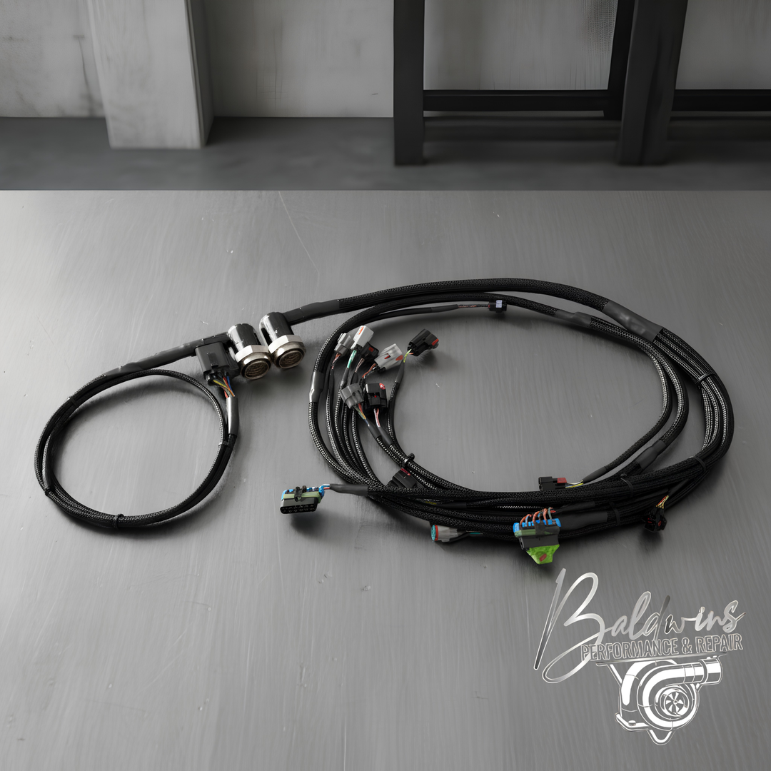 Baldwin's CM2100 In-Cab Stock ECM Harness | 2007.5–2009 6.7 Cummins | OEM Connectors | TXL Wire