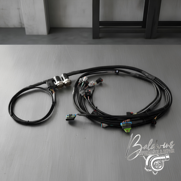 Baldwin's CM2100 In-Cab Stock ECM Harness | 2007.5–2009 6.7 Cummins | OEM Connectors | TXL Wire