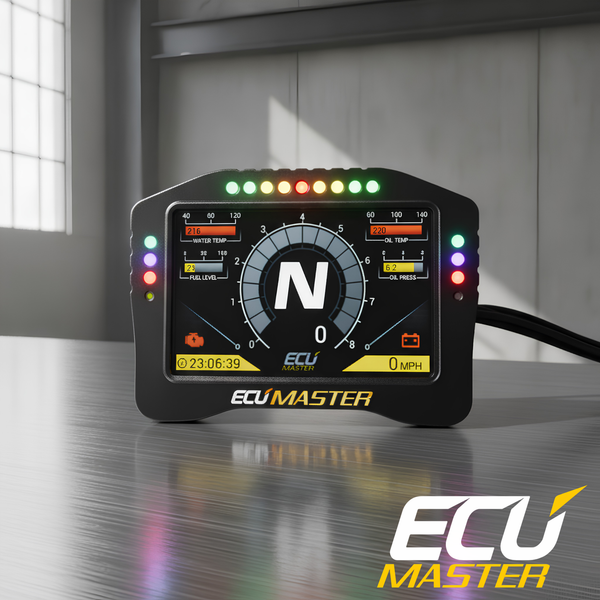 ECUMaster ADU5 Advanced Display Unit Rev.2 | 5" Motorsport Dash with Logging | IP65 | CAN