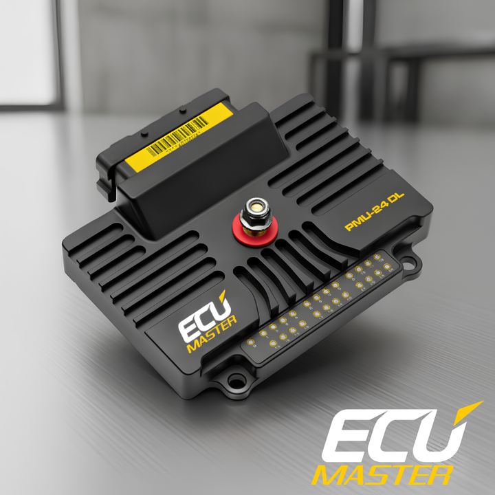 ECUMaster PMU-24 DL Power Management Unit | 24 Outputs | 170A | Internal Data Logging | CAN