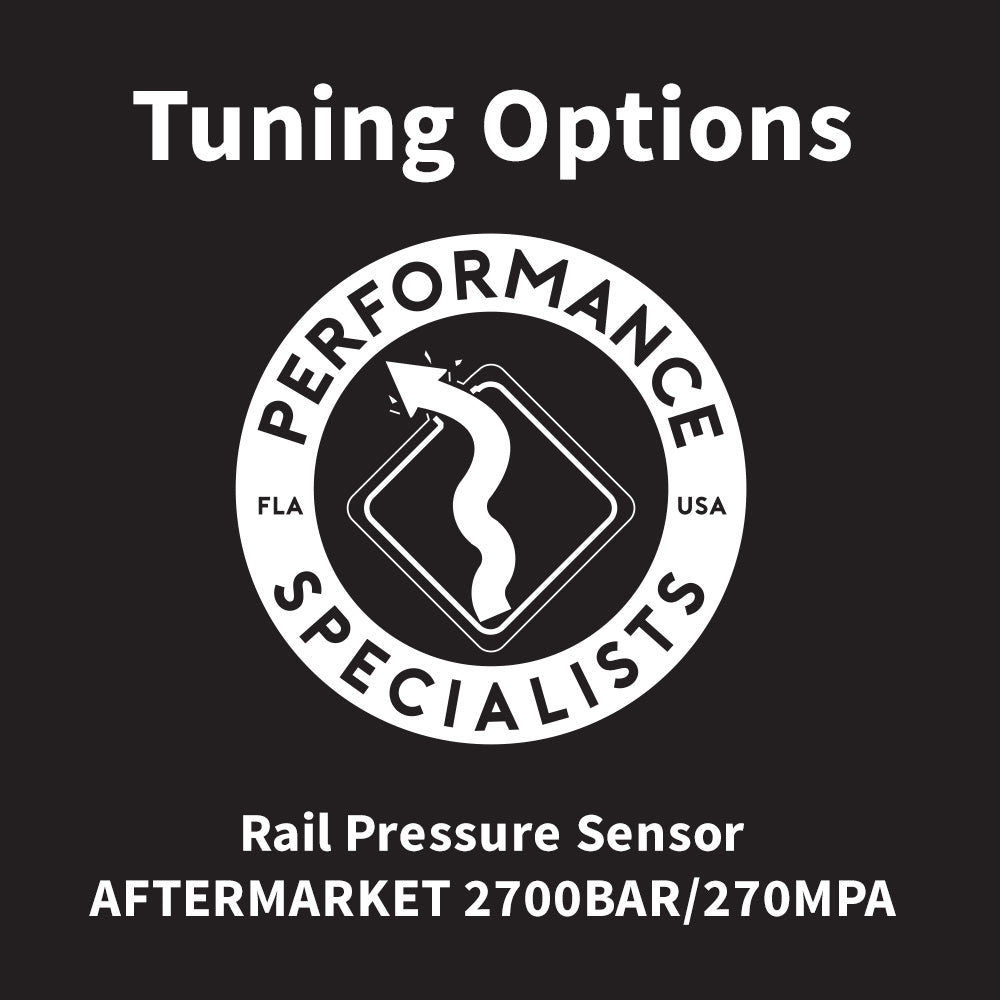 Tune Option - Rail Pressure Sensor AFTERMARKET 2700BAR/270MPA