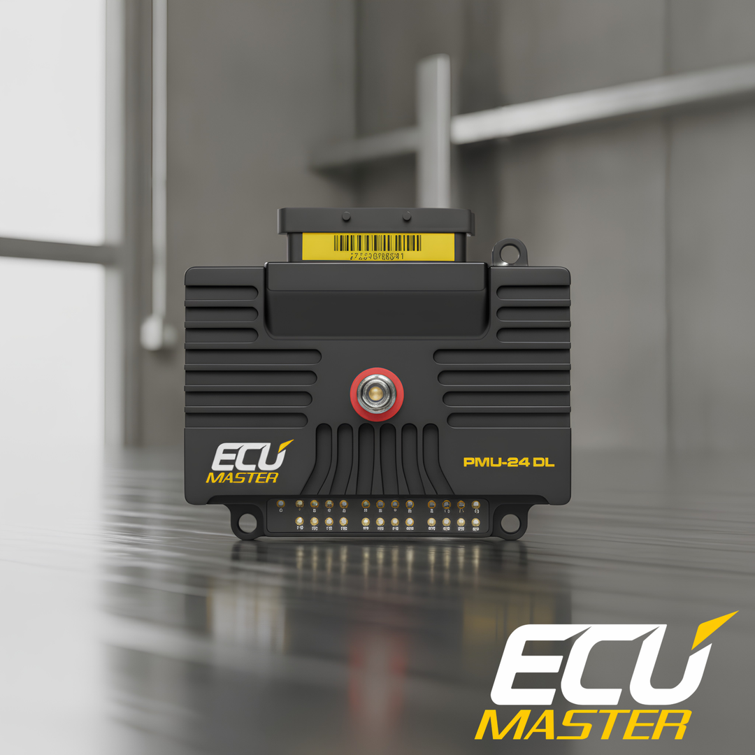 ECUMaster PMU-24 DL Power Management Unit | 24 Outputs | 170A | Internal Data Logging | CAN